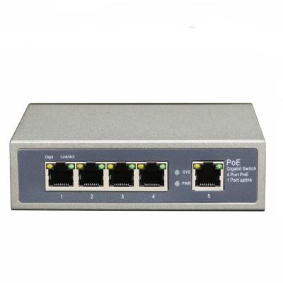 China LACP 48v 52v 1.25a 65w IEEE802.3af/at 12 active 4 port 36 pin gigabit poe switch for hikvision IP camera H265 HD 4k 8k camera for sale