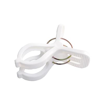 China Hanser PS-54 Household Clothes Modern Plastic Clips Retainer Non-Slip Hanger Pegs Hanger Clips Hangers Stretches Clothing Drying Clip for sale