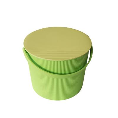 China HANSER Family Storage Box Multifunctional Viable Plastic Toy Storage Box and Outdoor Bucket Travel Bucket Water Fishing Container for sale