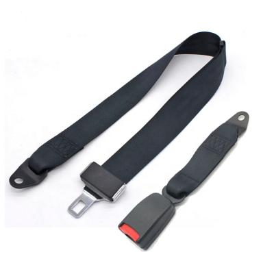 China Single sports 2 point seat belt and webbing semi closed buckle for sale