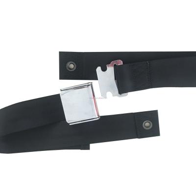 China High quality and universial 2 point plane universal adjustable seat belt for amusement park for sale