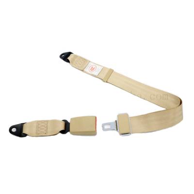 China High quality and universal 2 point adjustable seat belt used for minibus for sale