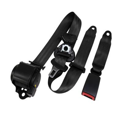 China High Quality Universal Classic Retractable 3-Point Seat Belt Car Seat Belt for sale