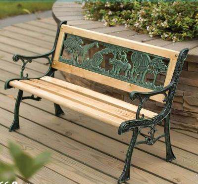 China European Farmhouse Design Cheap Outdoor Kids Chair Garden Bench for sale