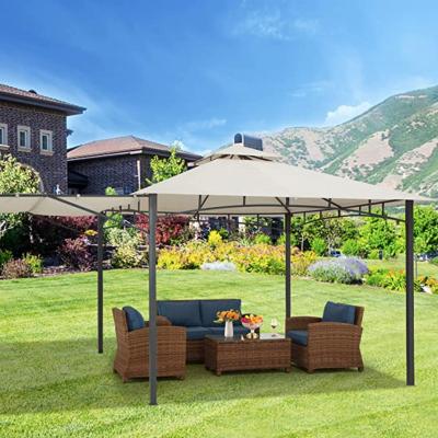 China A054 Anti-UV Large Double Soft Roof Canopy , Garden Tent For Outdoor Party Gazebo for sale