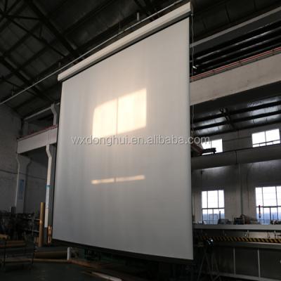 China Big Electric White Commercial Electric Cinema Screen for sale