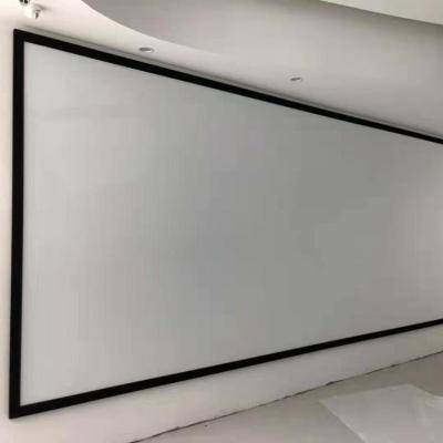 China Front& delux hd home theater rear projection screen for sale