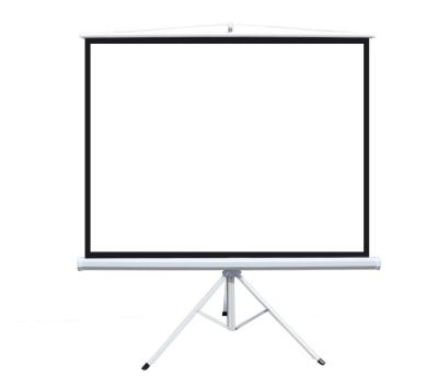 China Excellent visual effect portable tripod projection screen/tripod projector screen/outdoor projector screen for sale