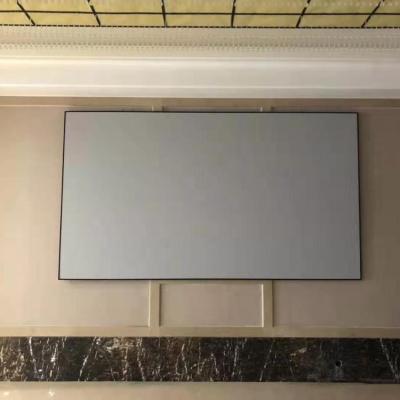 China High Quality Frame Fixed Frame Projector Screen , Home Theater Projectors for sale