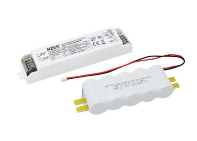 China LED Emergency Driver Power 6W Emergency Time 1.5h & External NiCd Battery KE003-06M090NE for sale