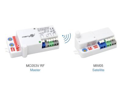 Cina “Sensore di moto senza fili per l'alta baia/baia bassa/luce di Batten e lineare con la funzione MC053V di Networkong del gruppo rf + MW05 in vendita