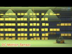 Plug - In DC Motion Sensor 15m Height Daylight Priority Dimmable For Warehouse