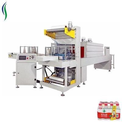 China Beverage Saving Semi-automatic Shrink Paper Wrapping Machine for sale