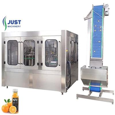 China Complete Beverage Beverage Production Line Glass Bottle Washing Filling Capping Machine for sale