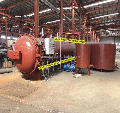 China Automatic Wood Autoclave Vacuum Impregnation Wood Autoclave Impregnation Autoclave For Processing Wood And Timber for sale