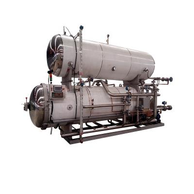 China food & Beverage Plant Stainless Steel Water Immerse Retort Autoclave For Sterilizer for sale