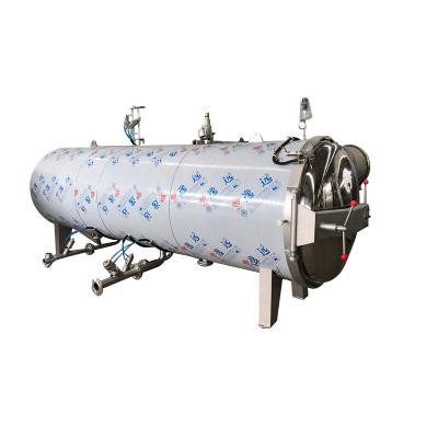 China Automatic Stainless Steel High Temperature Steam Sterilization Autoclave Retort Sterilizer Machine for sale