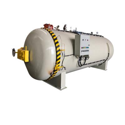 China Automatic Rubber Hose Pipe Steam Vulcanizing Rubber Autoclave for sale