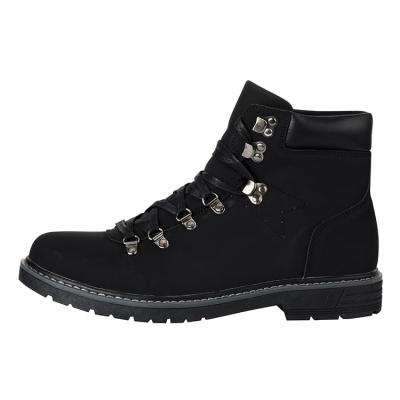 China Fashion Trend Men's Long Lasting Black Boots, Over The Ankle Men's Warm Boots for sale