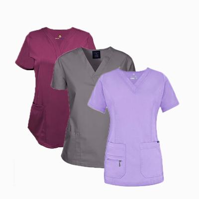 China Vairety Breathable Color Customed Comfortable Hospital Uniforms Nurse Medical Uniform Scrubs Medical Uniform for sale