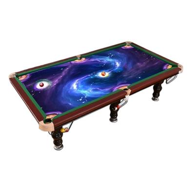 China Leather Pool Table Light S Leather 5 Interaction Pool Table System for sale