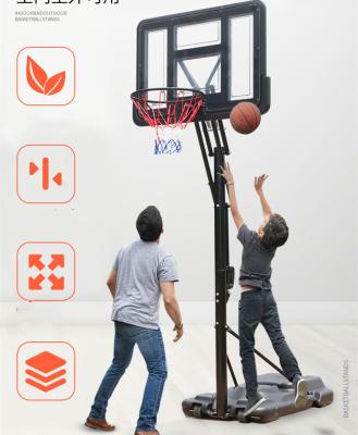 China Steel Movable Folding Basketball Stand for sale