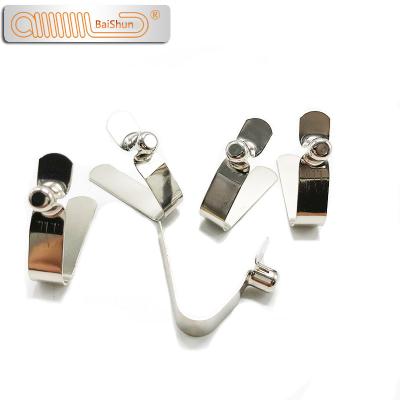 China Apartment ; Leaf ; Snap Plate Tent Pole Push Button Spring Clip Stamping Parts For Car for sale