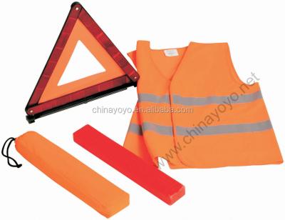 China Triangle + Safety Warning Vest YOYO-412 for sale