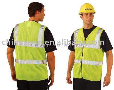 China EN ISO 20471 Reflective Safety Vest YOYO-204 MESH VEST for sale