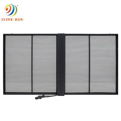 China Indoor Transparent Curtain LED Display Screen P3.91-7.82 for sale