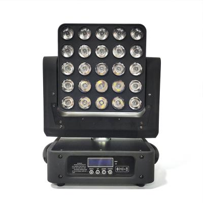 China Performance/KTV/DJ LED Matrix 25x15 4-in-1 RGBW LED Zoom Wash Moving Lights For Background On Stage Light for sale