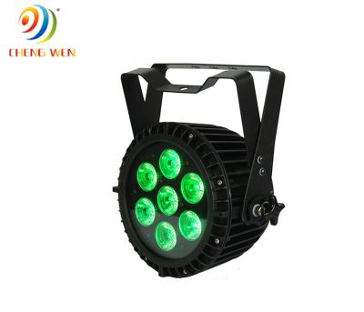 China Stage/Disco/Concert IP65 LED Outdoor Waterproof UV Professional Stage 6in1/5in1/4in1 Light 7pcs*15W RGBWA Par Light for sale