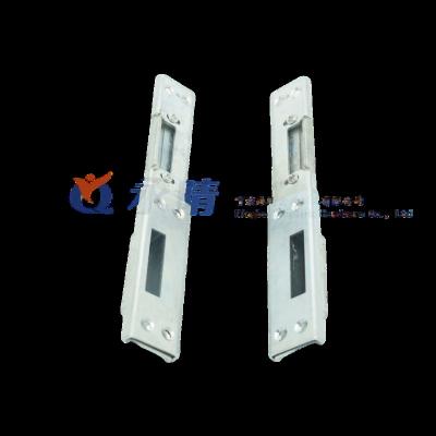 China UPVC Eco-friendly Door Keep Universal Tongue Guard Accessories for Lock Tongue Door CTR Latch and Dead Bolt Stopper Guard Latch Plate for sale