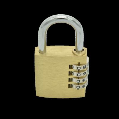 China High Quality Brass Password Lock Wheel Padlock Body Brass Candado for sale