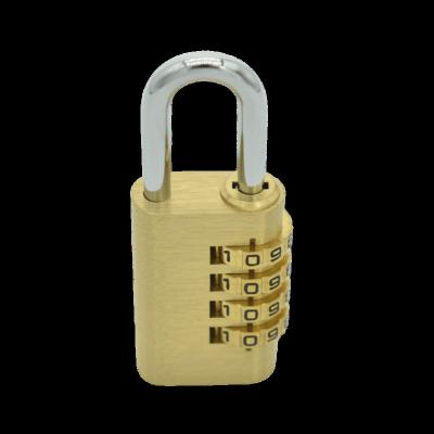 China High Quality Brass Password Lock Wheel Padlock Body Brass Candado for sale