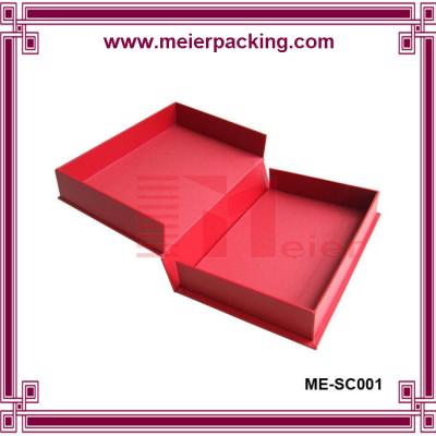 China Lip clamshell box, eco friendly album paper box, custom printed photo album box ME-SC001 for sale