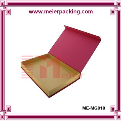 China Printing paper box, red cardboard packaging box, album paper box ME-MG018 for sale