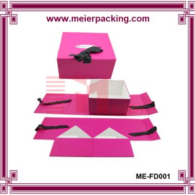 China Clothing & Apparel Paper Box, Folding Shoe Box, Cutom Printed Paperboard Box ME-FD001 for sale