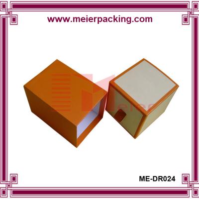 China Brown paper candle box, handmade wedding candle paper packaging box ME-DR024 for sale