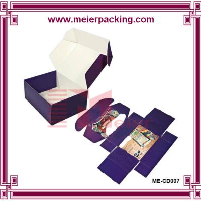 China Personal Care Products Packaging Box/cardboard perfume sample box ME-CD007 for sale