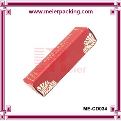 China Custom Printing Cosmetic Lipstick Paper Box Folding Box ME-CD034 for sale