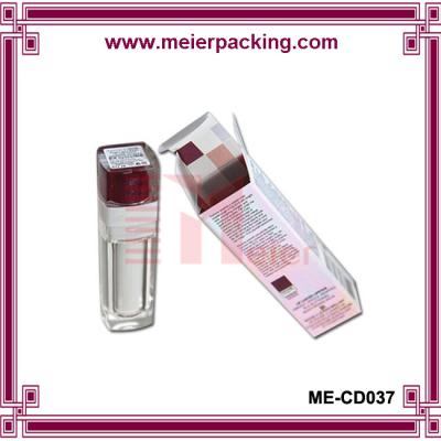 China Makeup lipstick cute paper box/Small empty oil lipstick packaging box ME-CD037 for sale