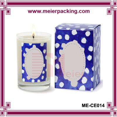 China Candle Box/Recycle Custom Printed Paper Candle Box ME-CE014 for sale