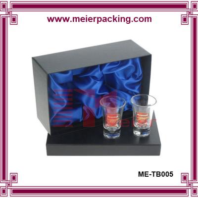 China Gift Paper Box for Two Cups, Hard Paper Gift Box, Two Piece Paper Glass Mug Paper Box ME-TB005 for sale