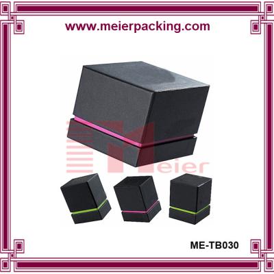 China Cosmetic Cardboard Gift Packaging Box/Small Recycled Paper Cosmetic Box/Black Matte Cream Box  ME-TB030 for sale