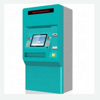 China Electronic Ticket Vending Machine/Payment Ticket Vending Machine TVM KIOSK Ticket Machine for Metro Station and Bus Station for sale