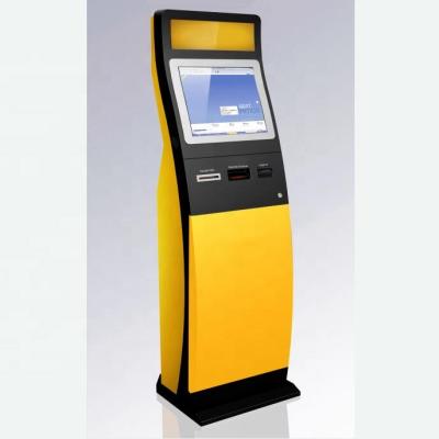 China Ticket Vending / Self Pay Laundry Payment Kiosk Machine For Clothes Washing Fee for sale