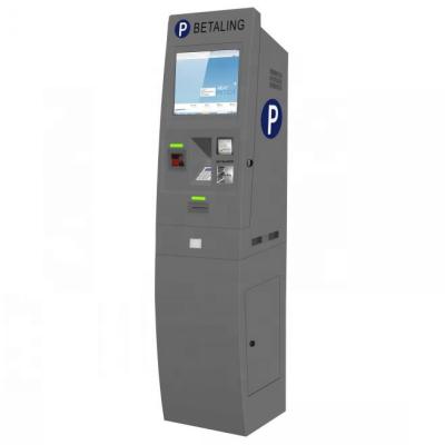 China Outdoor Ticket Vending / Self Pay Payment Kiosk Machine For Automatic Car Wash for sale