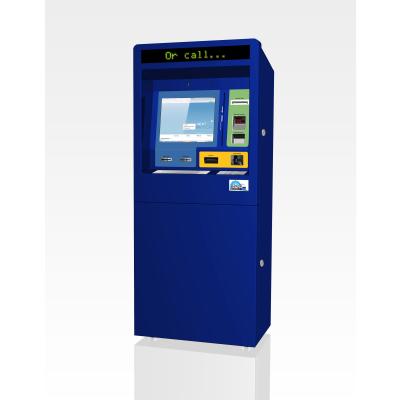 China Self Test In Touch Screen Hotel Lobby Check In Kiosk Cash Payment Machine With Coin Card Dispenser for sale