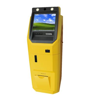 China Anti-dust Or Waterproof Online Access Airport Check In Kiosk With Card Reader And Printer for sale